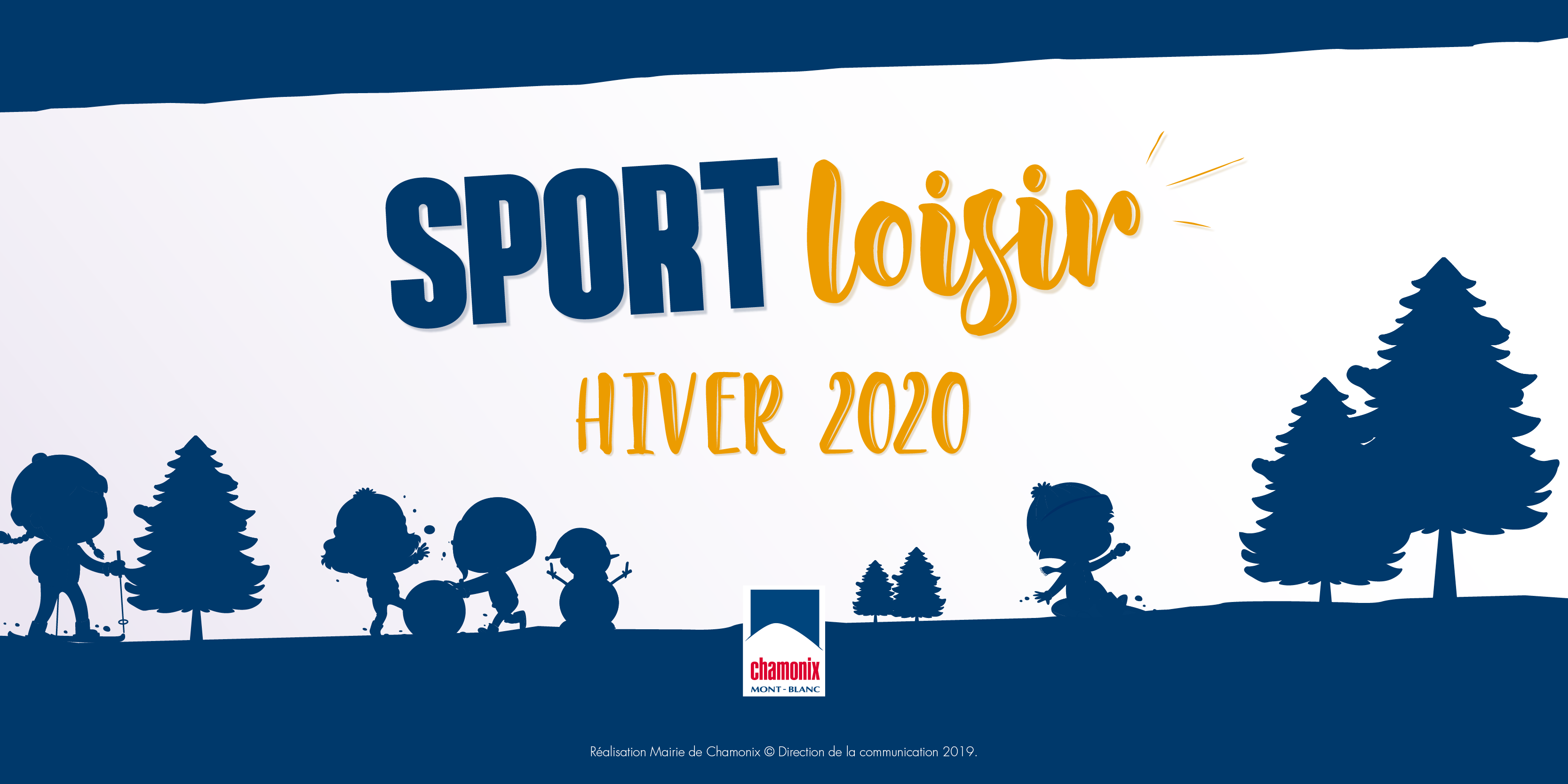 Sport Loisir bandeau affiche hiver 2019 2020