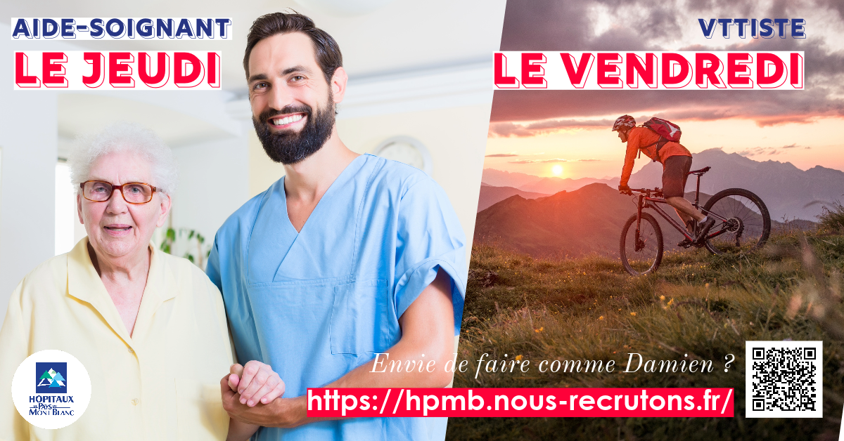 L’ hôpital de Chamonix-Mont-Blanc recrute !