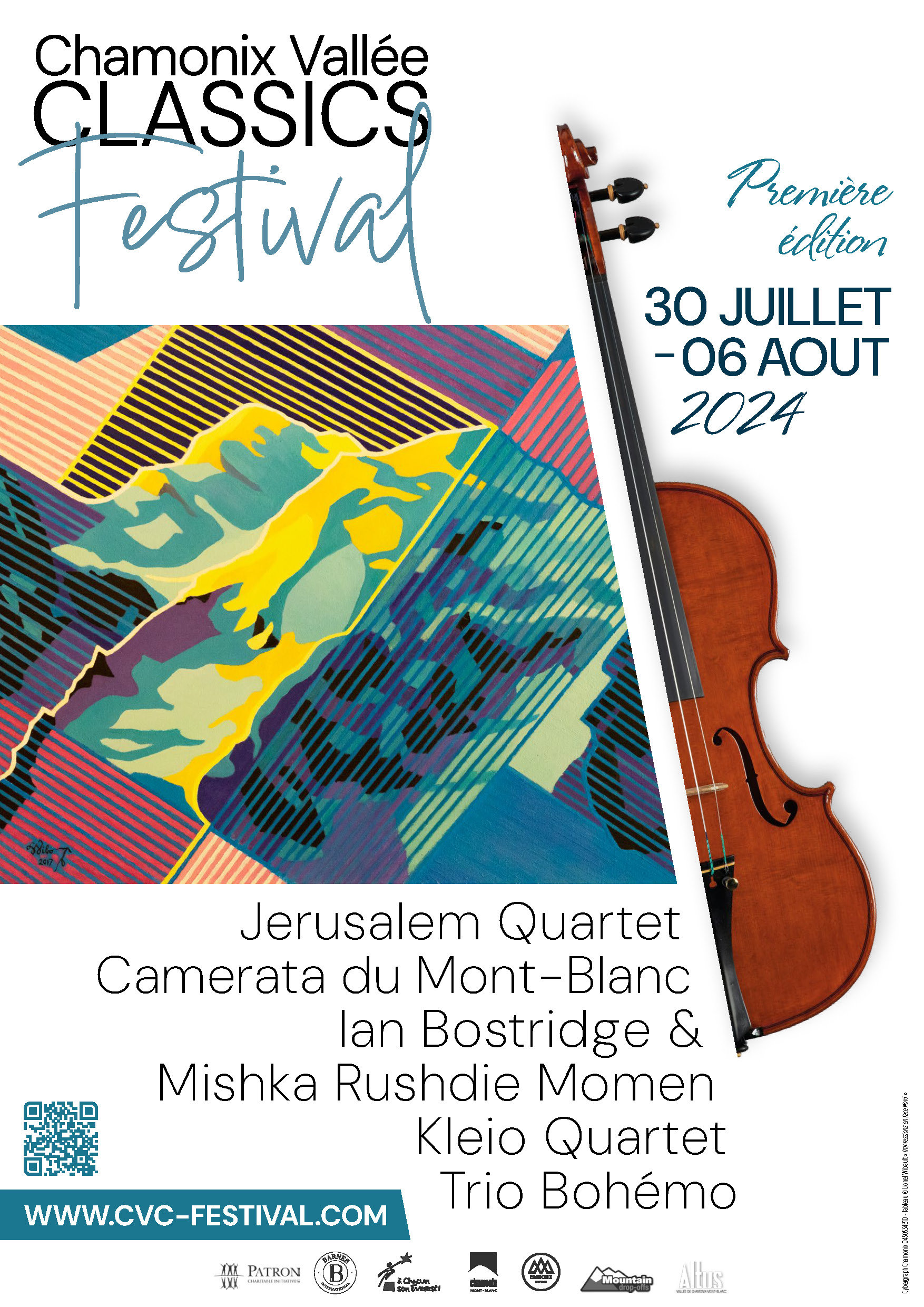 Chamonix Vallée Classics Festival, 1ère édition du 30 juillet au 06 août 2024