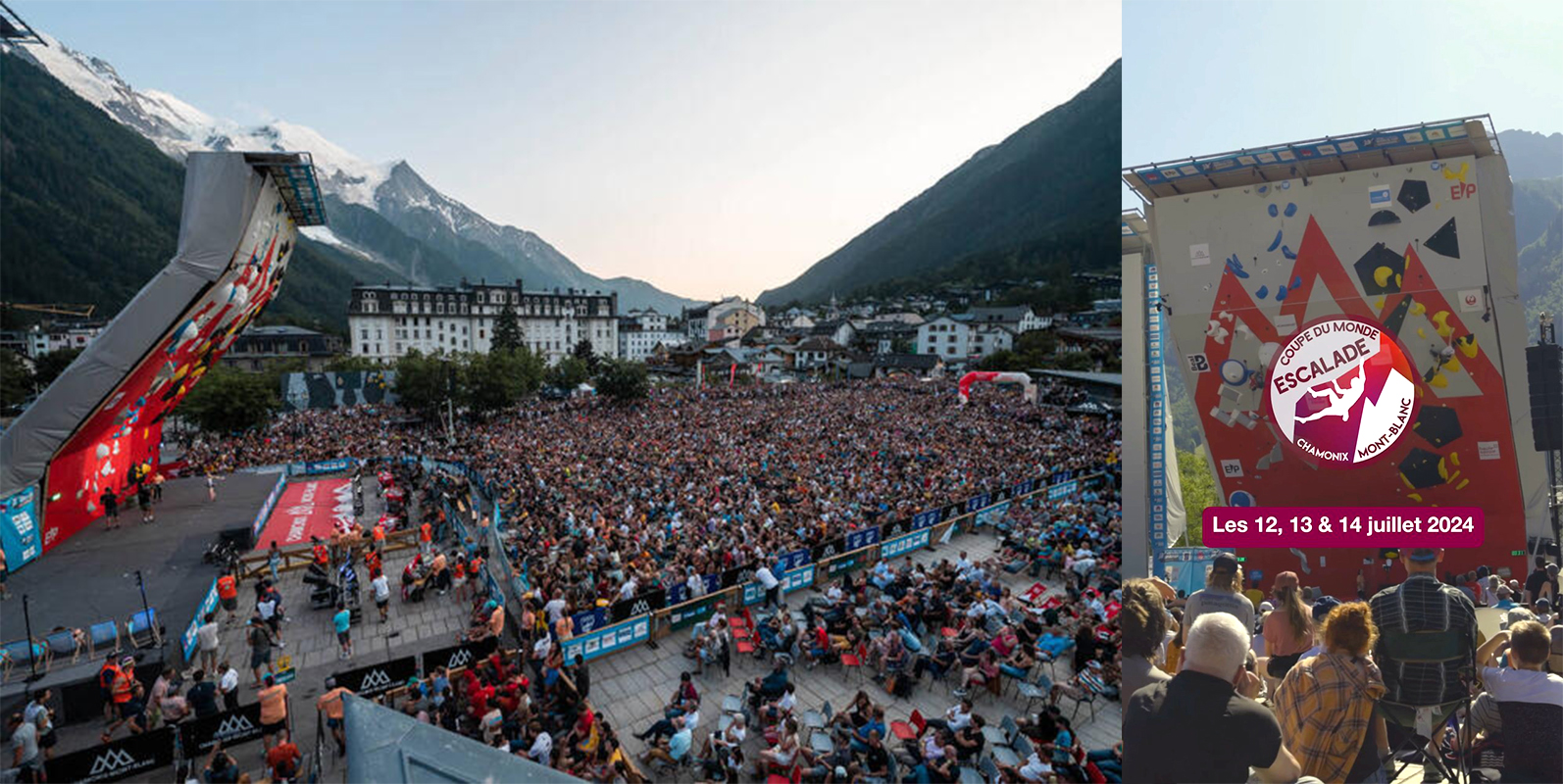 Coupe du monde d'escalade 2024 à Chamonix-Mont-Blanc