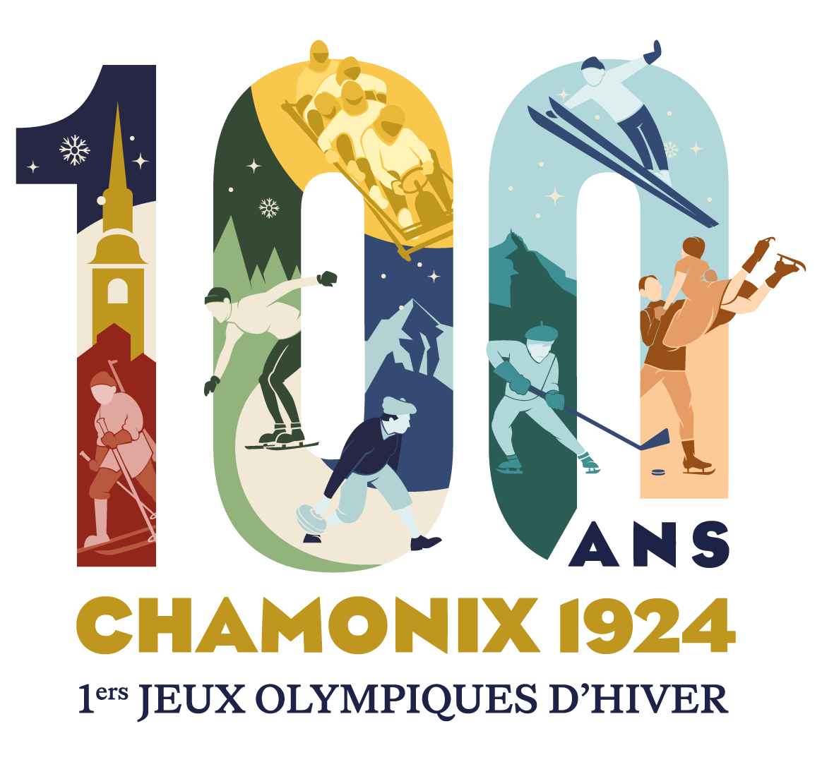logo JO CHamonix-Mont-Blanc 1924